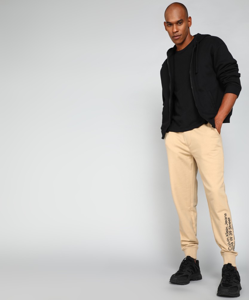 Calvin Klein Jeans Printed Men Brown Track Pants - Buy Calvin Klein Jeans Printed  Men Brown Track Pants Online at Best Prices in India