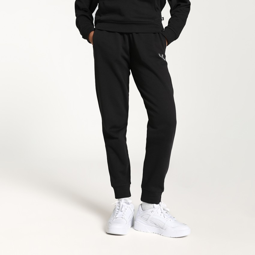 PUMA ESS+ Jersey Pants cl Solid Men Black Track Pants - Buy PUMA ESS+ Jersey  Pants cl Solid Men Black Track Pants Online at Best Prices in India