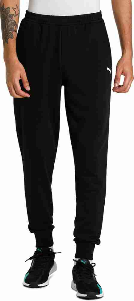 PUMA Fleece Pants in Black for Men