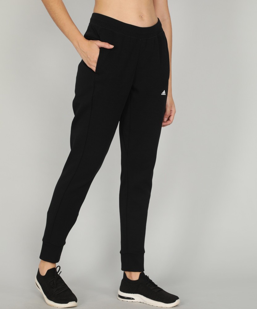 Adidas black hot sale pants womens