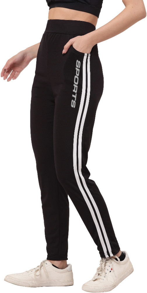 Factory Club Striped Women Black Track Pants Buy Factory Club Striped Women Black Track Pants Online at Best Prices in India Flipkart