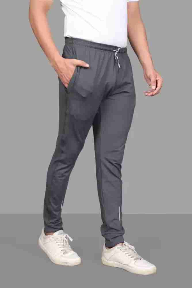 Dark grey shop track pants