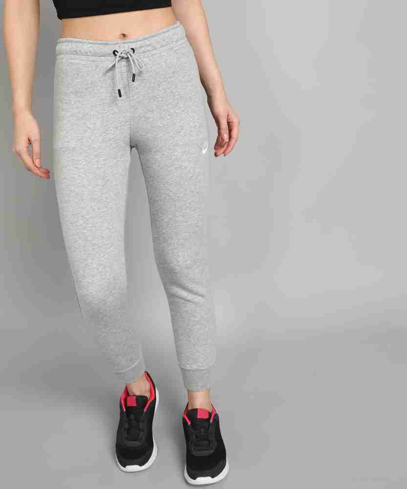 NIKE Solid Women Grey Track Pants - Buy NIKE Solid Women Grey Track Pants  Online at Best Prices in India