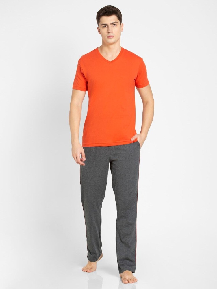 JOCKEY Solid Men Grey Track Pants - Buy JOCKEY Solid Men Grey Track Pants  Online at Best Prices in India