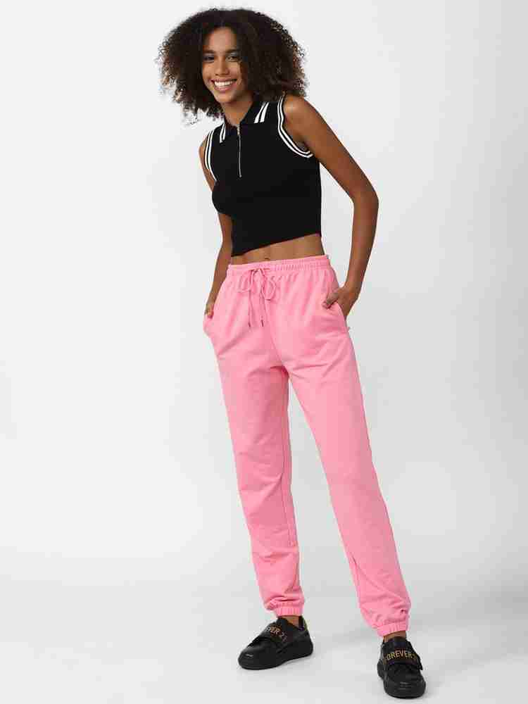 FOREVER 21 Solid Women Pink Track Pants Buy FOREVER 21 Solid Women Pink Track Pants Online at Best Prices in India Flipkart