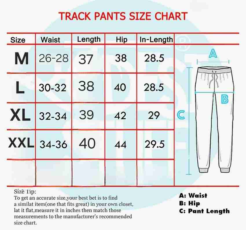 44 size track pants store