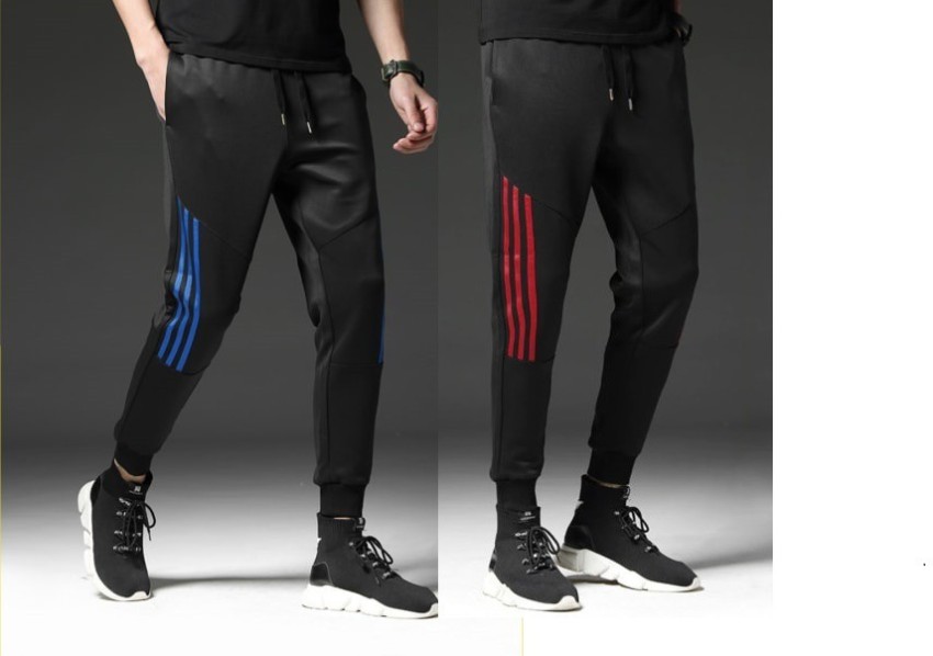 Buy Navy Blue Track Pants for Men by DIDA Online | Ajio.com