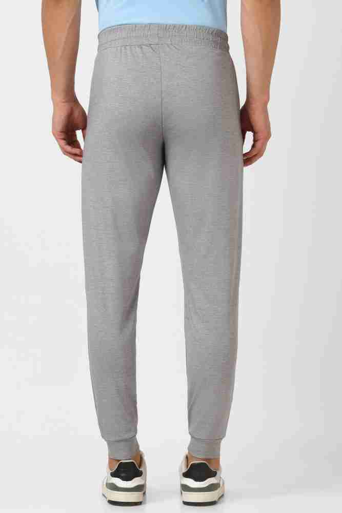 VAN HEUSEN Solid Men Grey Track Pants - Buy VAN HEUSEN Solid Men Grey Track  Pants Online at Best Prices in India