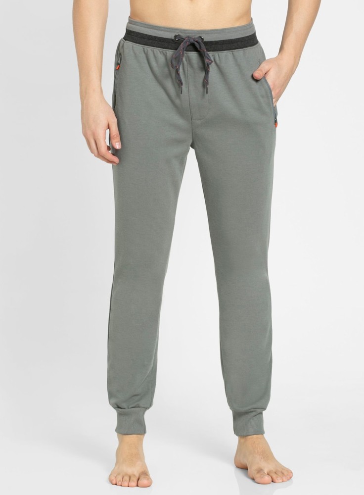 JOCKEY Solid Men Grey Track Pants