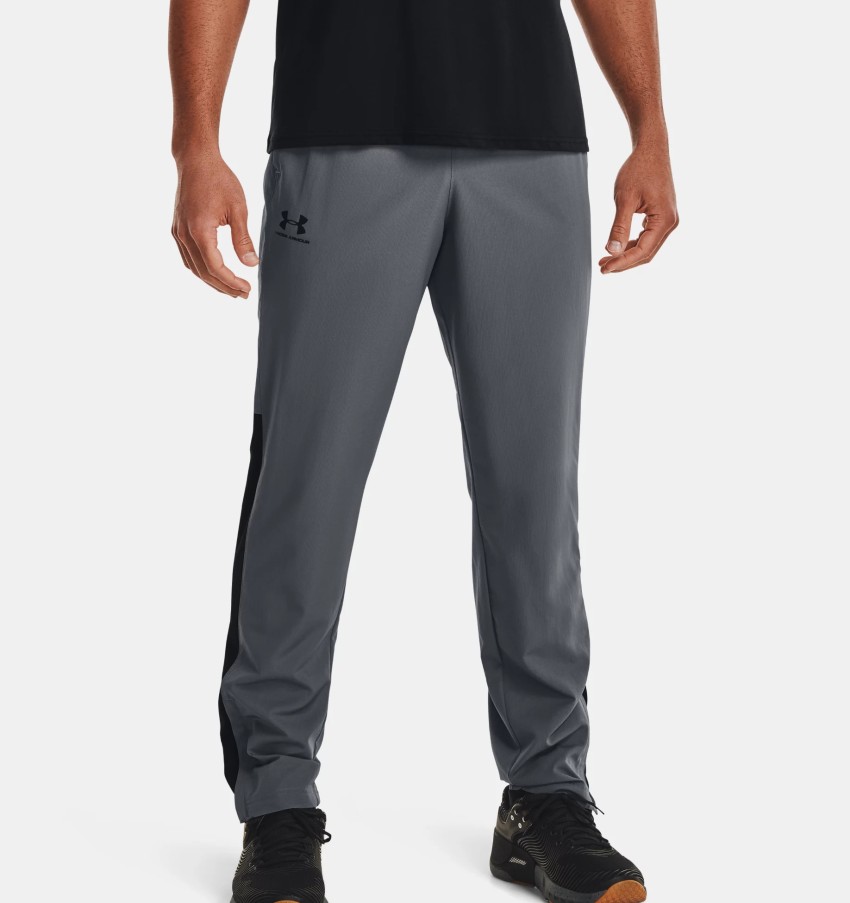 Under armour track deals pants grey