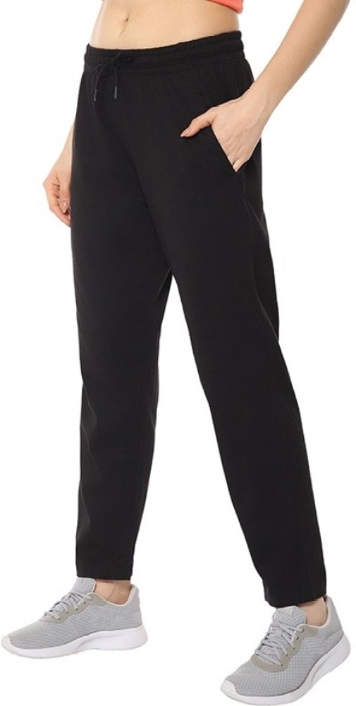 Amante Solid Women Black Track Pants - Buy Amante Solid Women Black Track  Pants Online at Best Prices in India