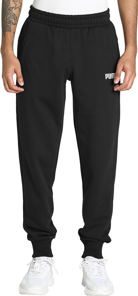 PUMA ESS Pants FL cl M Colorblock Men Black Track Pants Buy PUMA ESS Pants FL cl M Colorblock Men Black Track Pants Online at Best Prices in India Flipkart