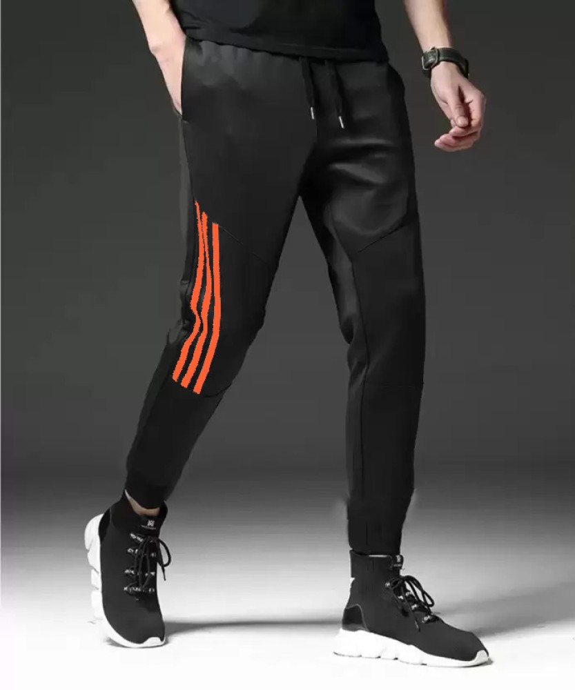 Buy BREAKBOUNCE Solid Cotton Slim Fit Mens Track Pants  Shoppers Stop