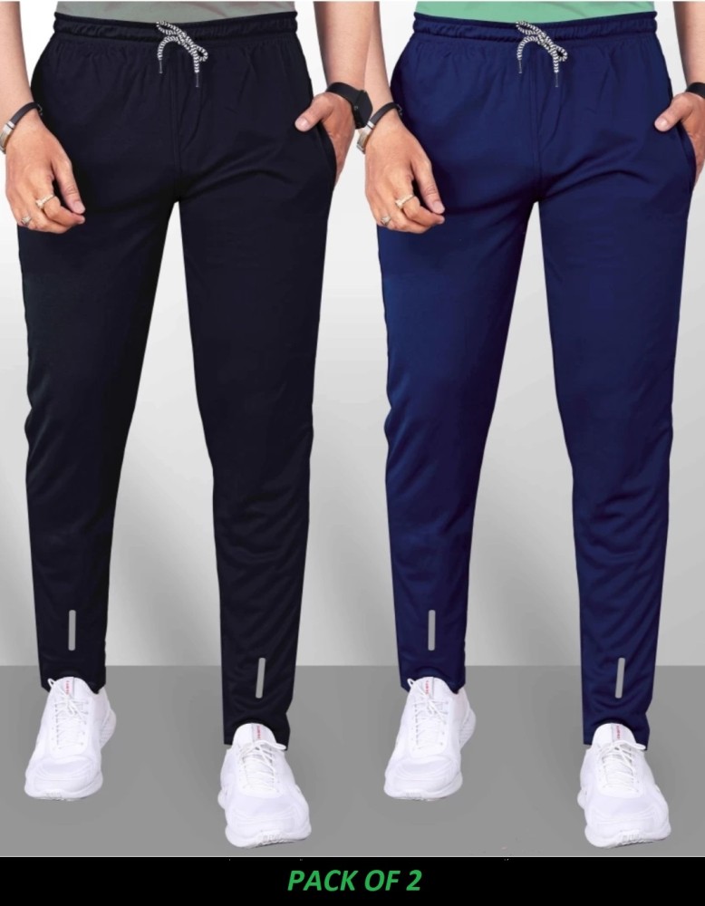 HouseOfCommon Solid Men Black Dark Blue Track Pants Buy HouseOfCommon Solid Men Black Dark Blue Track Pants Online at Best Prices in India Flipkart