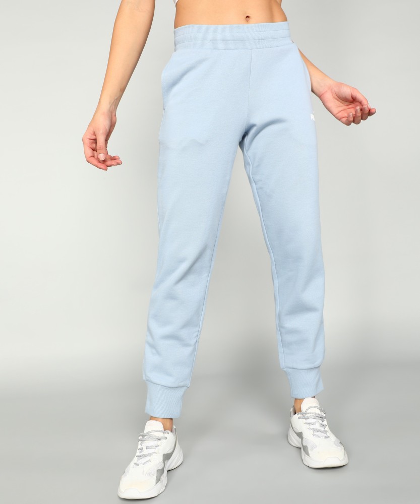 PUMA ESS Sweatpants Solid Women Blue Track Pants