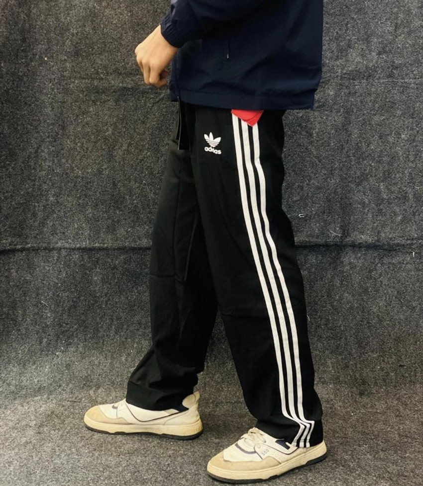 PATHAYAM Striped Men Black Track Pants Buy PATHAYAM Striped Men