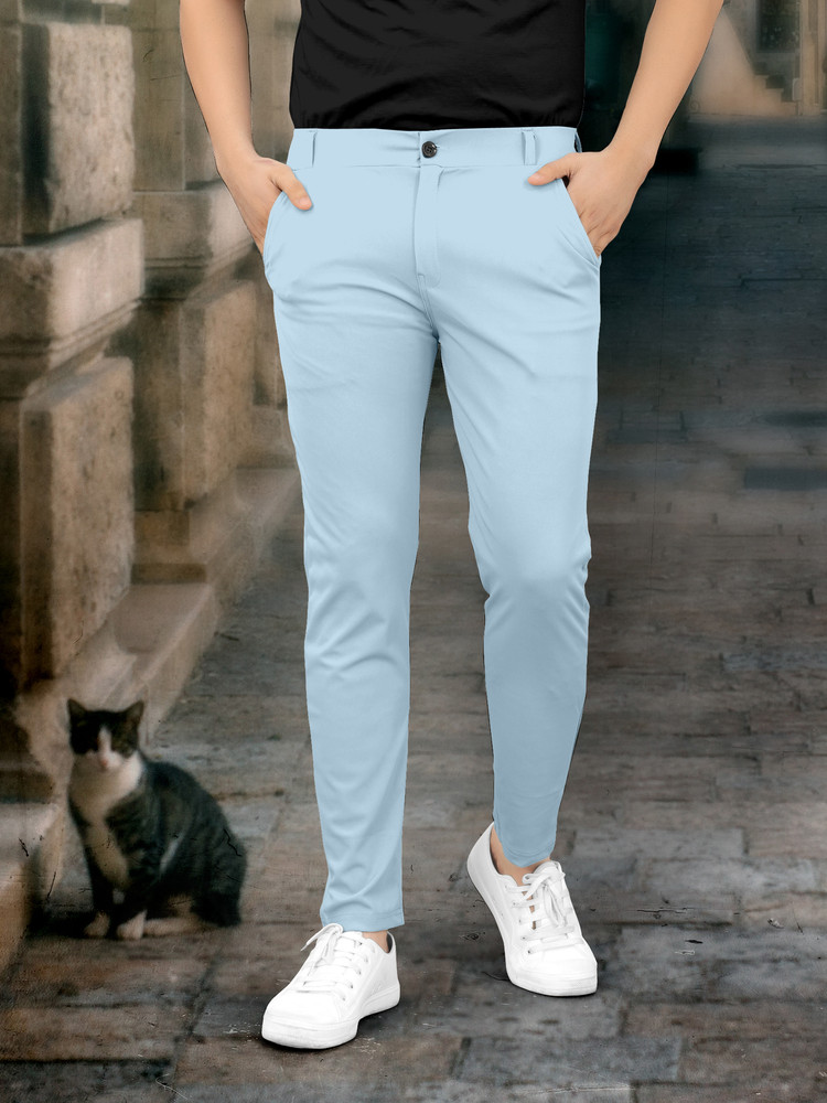 Baby blue pants mens shop