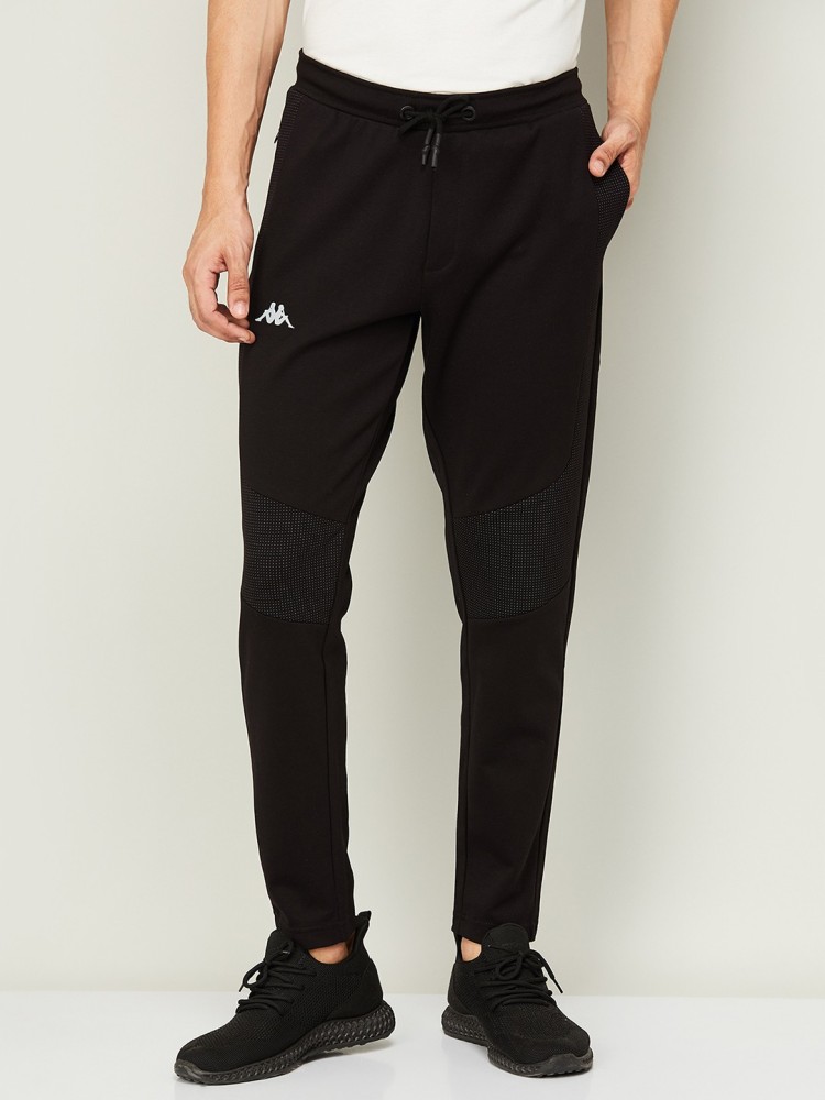 Kappa best sale sweatpants black