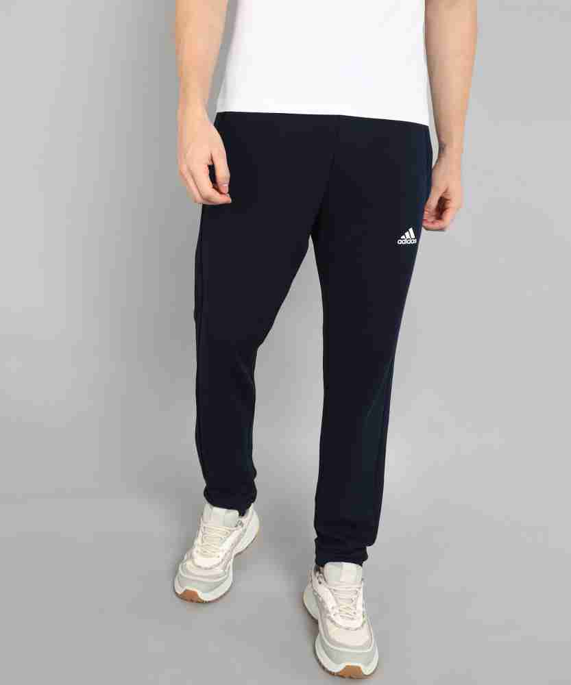 ADIDAS Solid Men Blue Track Pants