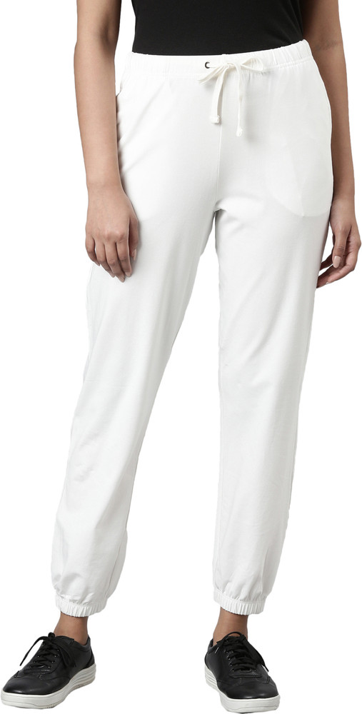 GO COLORS Solid Women White Track Pants Buy GO COLORS Solid Women White Track Pants Online at Best Prices in India Flipkart