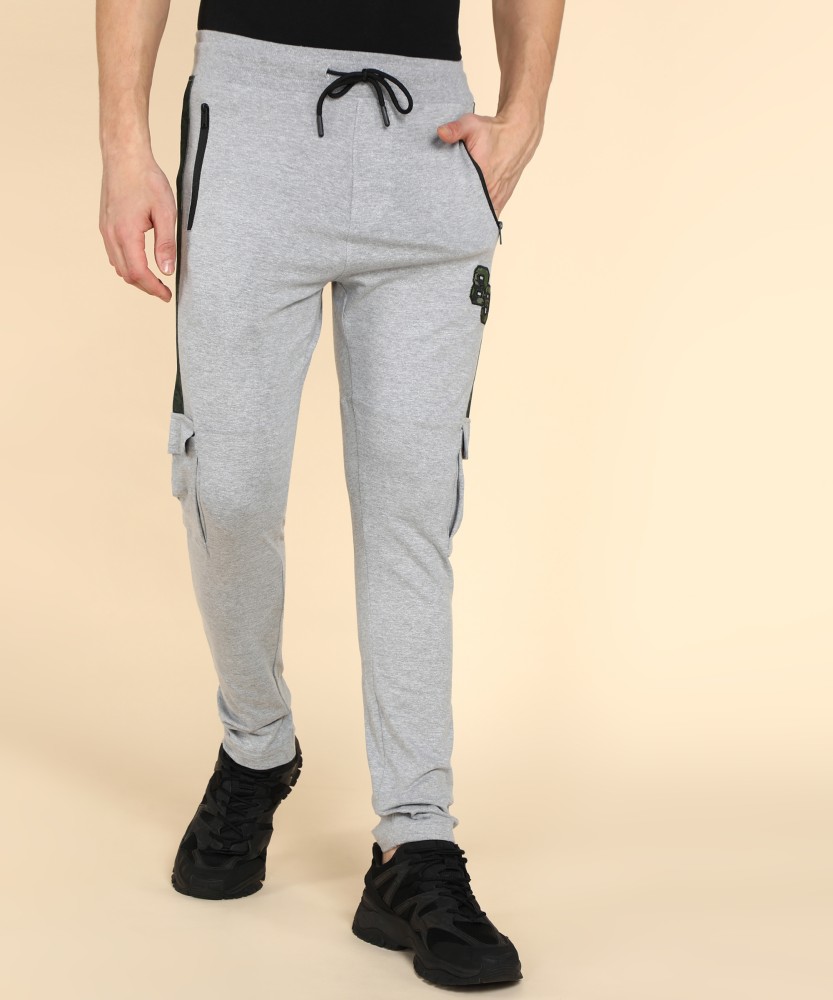 KILLER Printed Men Grey Track Pants