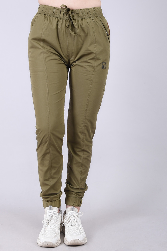 Khaki track shop pants womens