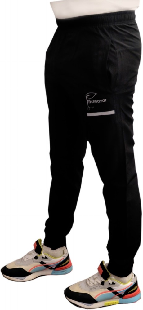 FastColors Solid Men Black Track Pants - Buy FastColors Solid Men Black  Track Pants Online at Best Prices in India
