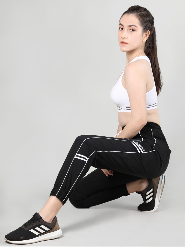 CHKOKKO Women Skinny Fit Yoga Track Pants Stretchable Gym Legging