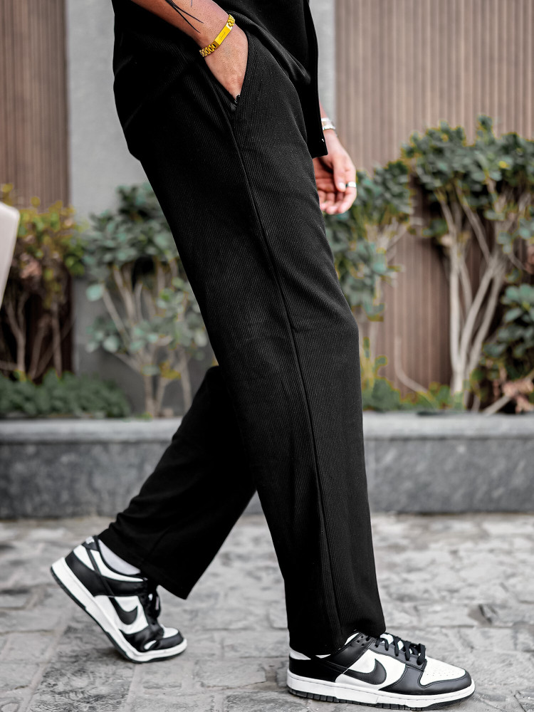 MANIAC Solid Men Black Track Pants Buy MANIAC Solid Men Black Track Pants Online at Best Prices in India Flipkart