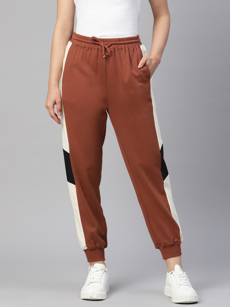 Buy Olive Track Pants for Women by LAABHA Online