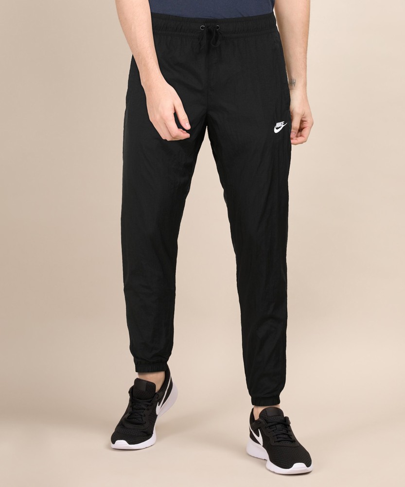 NIKE Challenger Solid Men Black Track Pants - Buy NIKE Challenger Solid Men  Black Track Pants Online at Best Prices in India