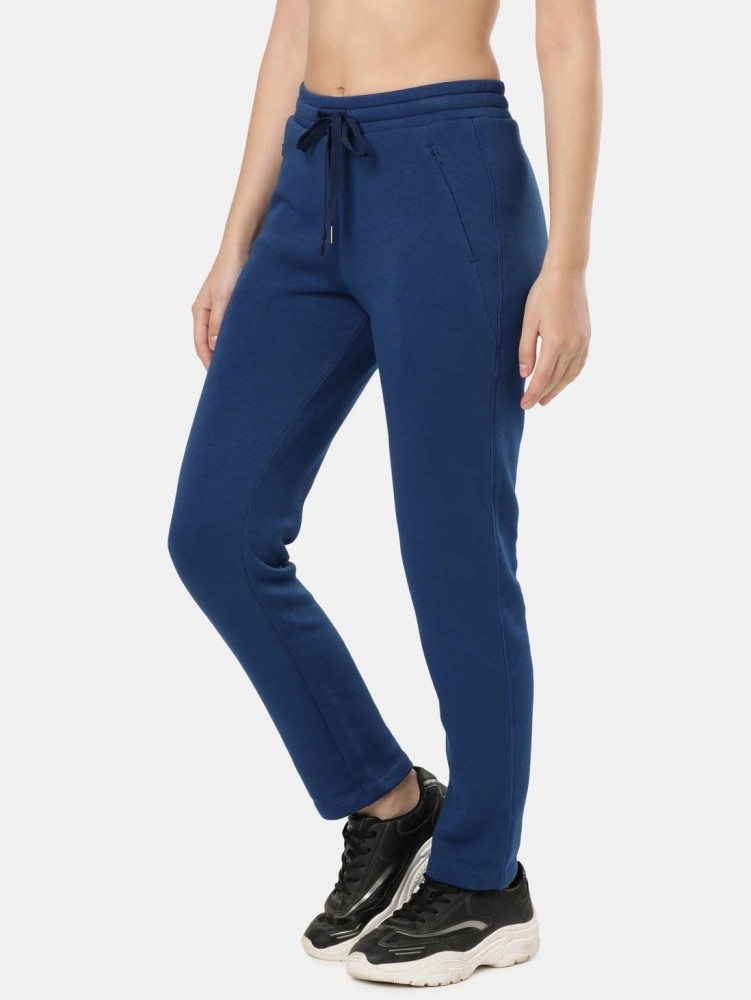 JOCKEY U110 Solid Women Blue Track Pants - Buy JOCKEY U110 Solid Women Blue Track  Pants Online at Best Prices in India