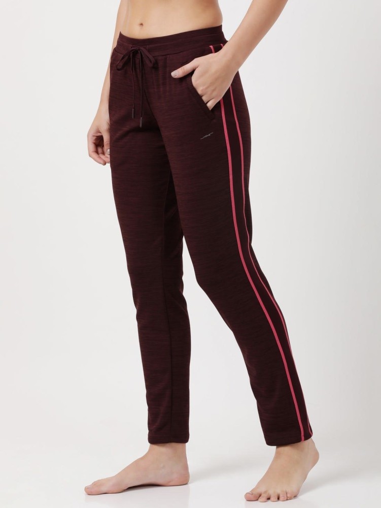 JOCKEY MW54 Solid Women Purple Track Pants - Buy JOCKEY MW54 Solid Women  Purple Track Pants Online at Best Prices in India