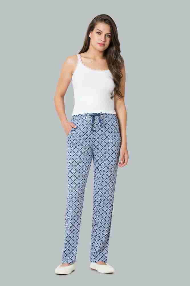 Allover Print & Functional Pocket Lounge Pants