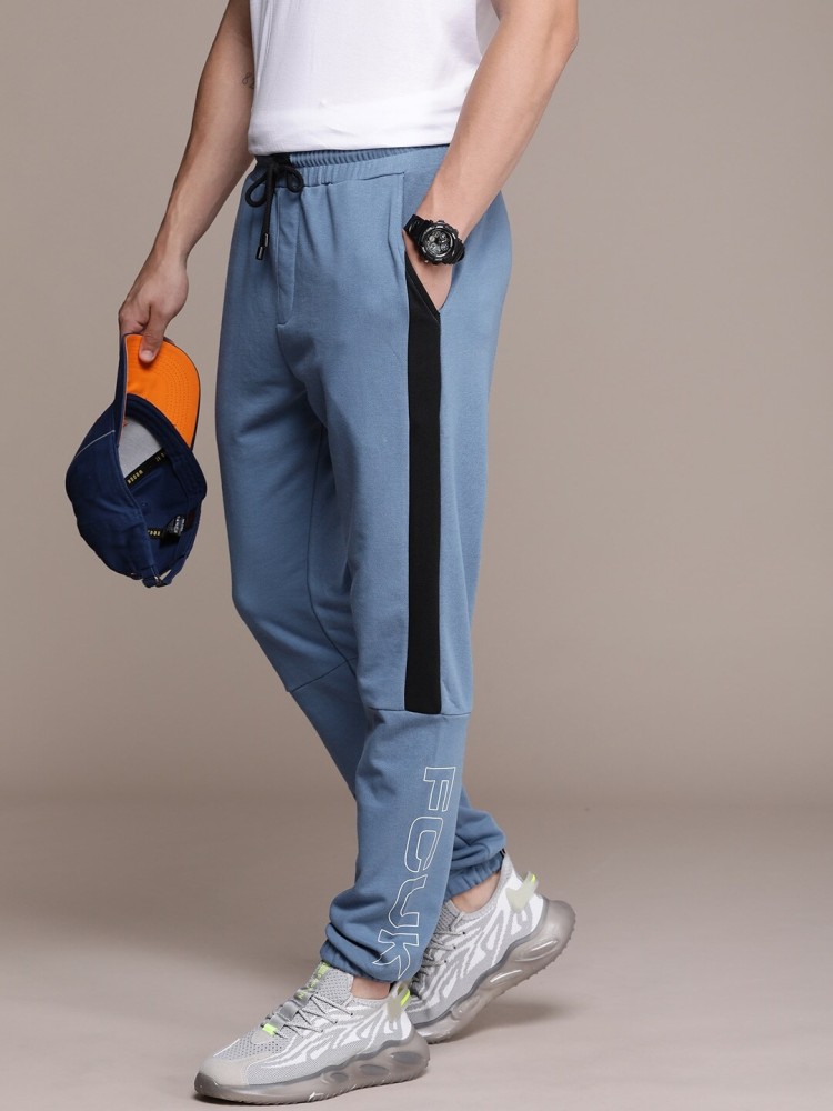 FCUK Self Design Men Blue Track Pants Buy FCUK Self Design Men Blue Track Pants Online at Best Prices in India Flipkart