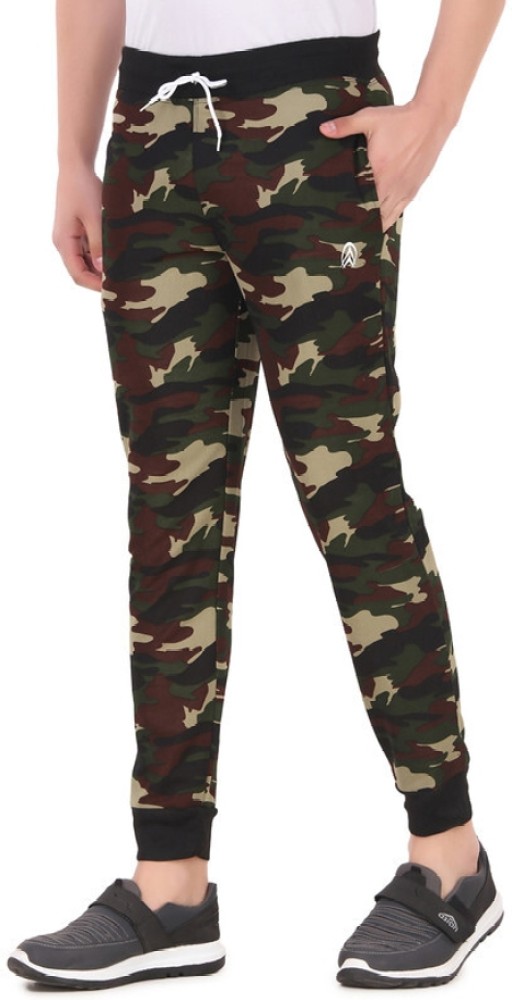 Buy Devera Women's Women's Slim Fit Army Print Track Pants Joggers Trouser  Stretchable Gym wear Leggings Ankle Length Free Size at Amazon.in