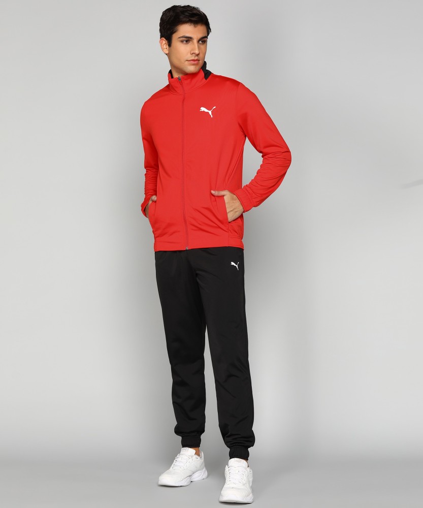 Puma tracksuit sale mens red