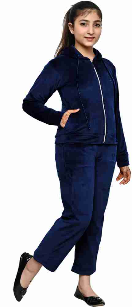 FASHIOFFLY Printed Girls Track Suit - Buy FASHIOFFLY Printed Girls Track  Suit Online at Best Prices in India