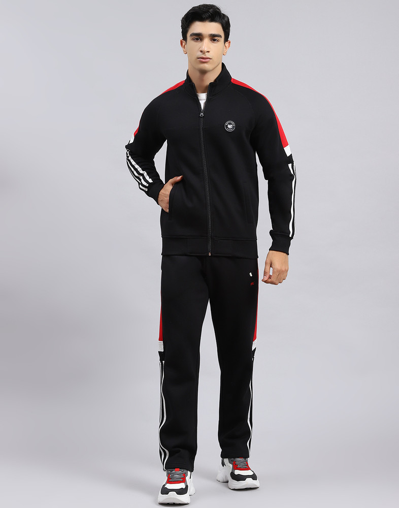 MONTE CARLO Solid Men Track Suit Buy MONTE CARLO Solid Men Track