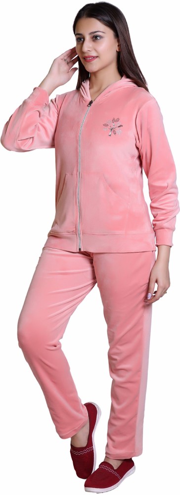 DG Divine GirL Solid Women Track Suit - Buy DG Divine GirL Solid