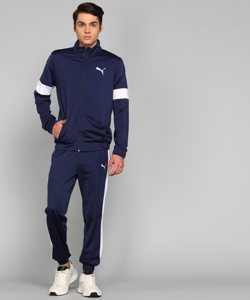 Puma tracksuit sale navy