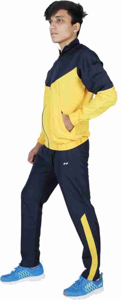 Yellow and blue sales nike tracksuit