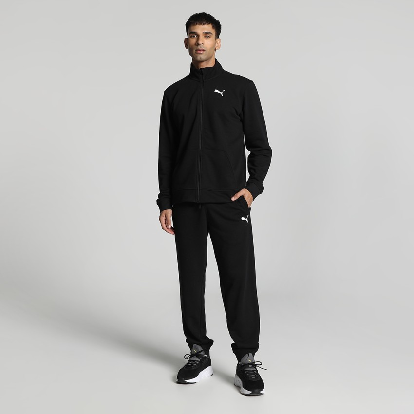 Black puma best sale jogging suit