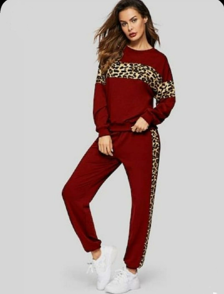 Leopard print tracksuit womens on sale