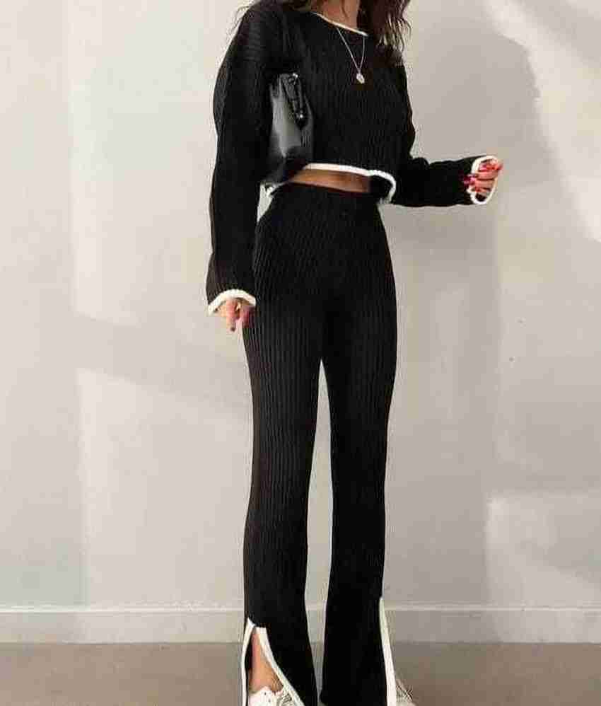 FEMMEZA Self Design Women Track Suit - Buy FEMMEZA Self Design
