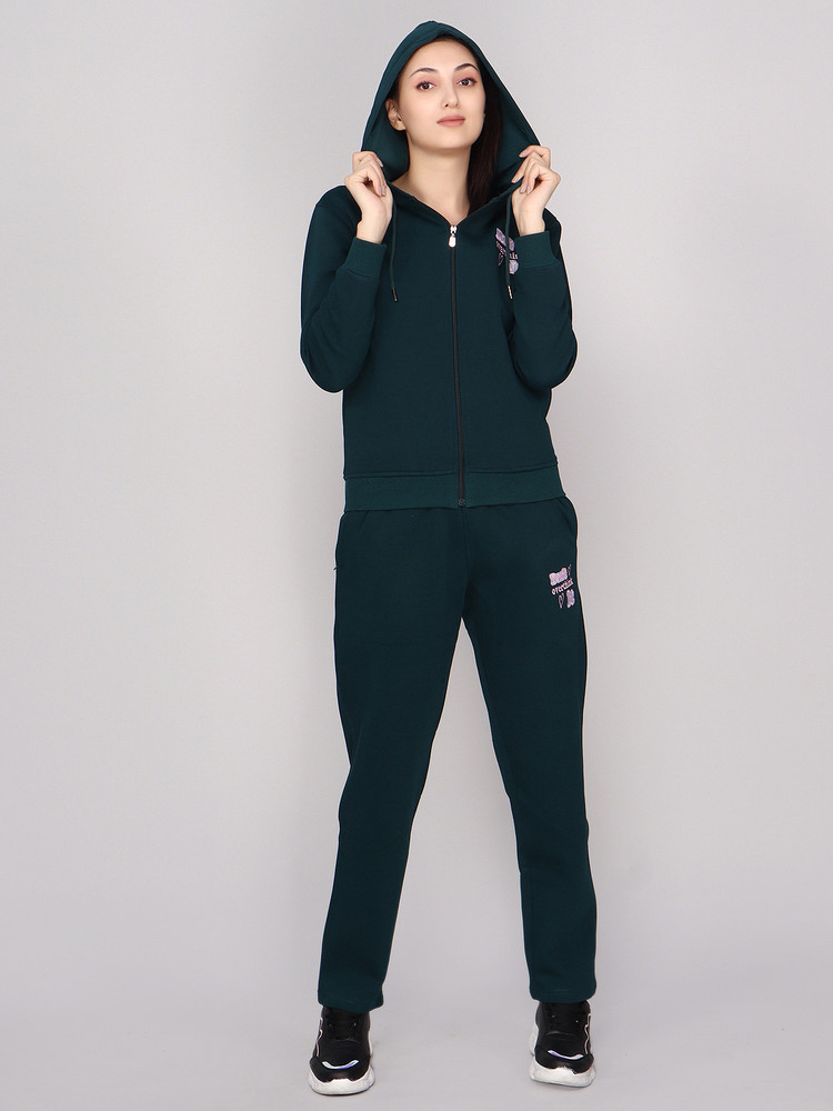 Anti Culture Solid Women Track Suit Buy Anti Culture Solid Women