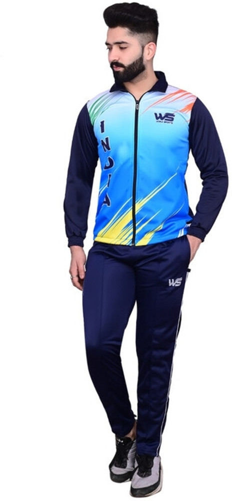 World Sports Printed Men Track Suit