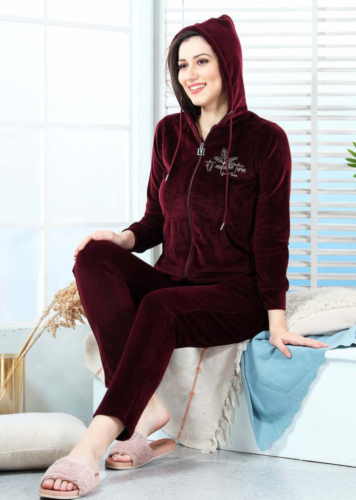 Velour jogging clearance suit ladies