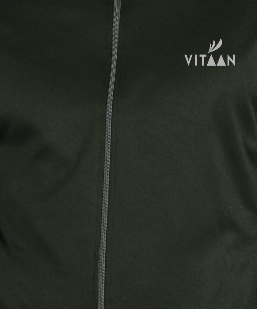 Vitaan Solid Men Track Suit - Buy Vitaan Solid Men Track Suit Online at  Best Prices in India