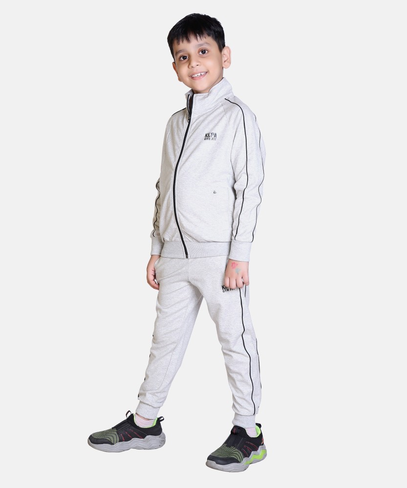 White track suit sales for kids